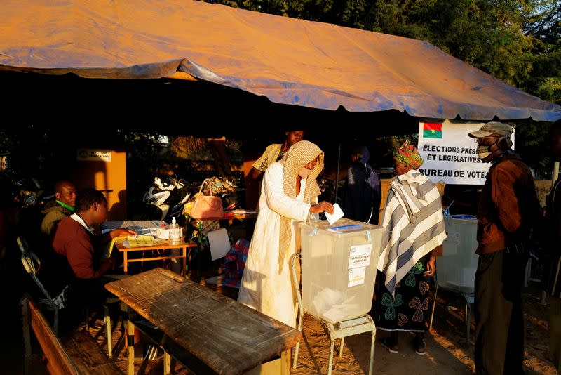 Burkina Faso holds presidential and legislative elections