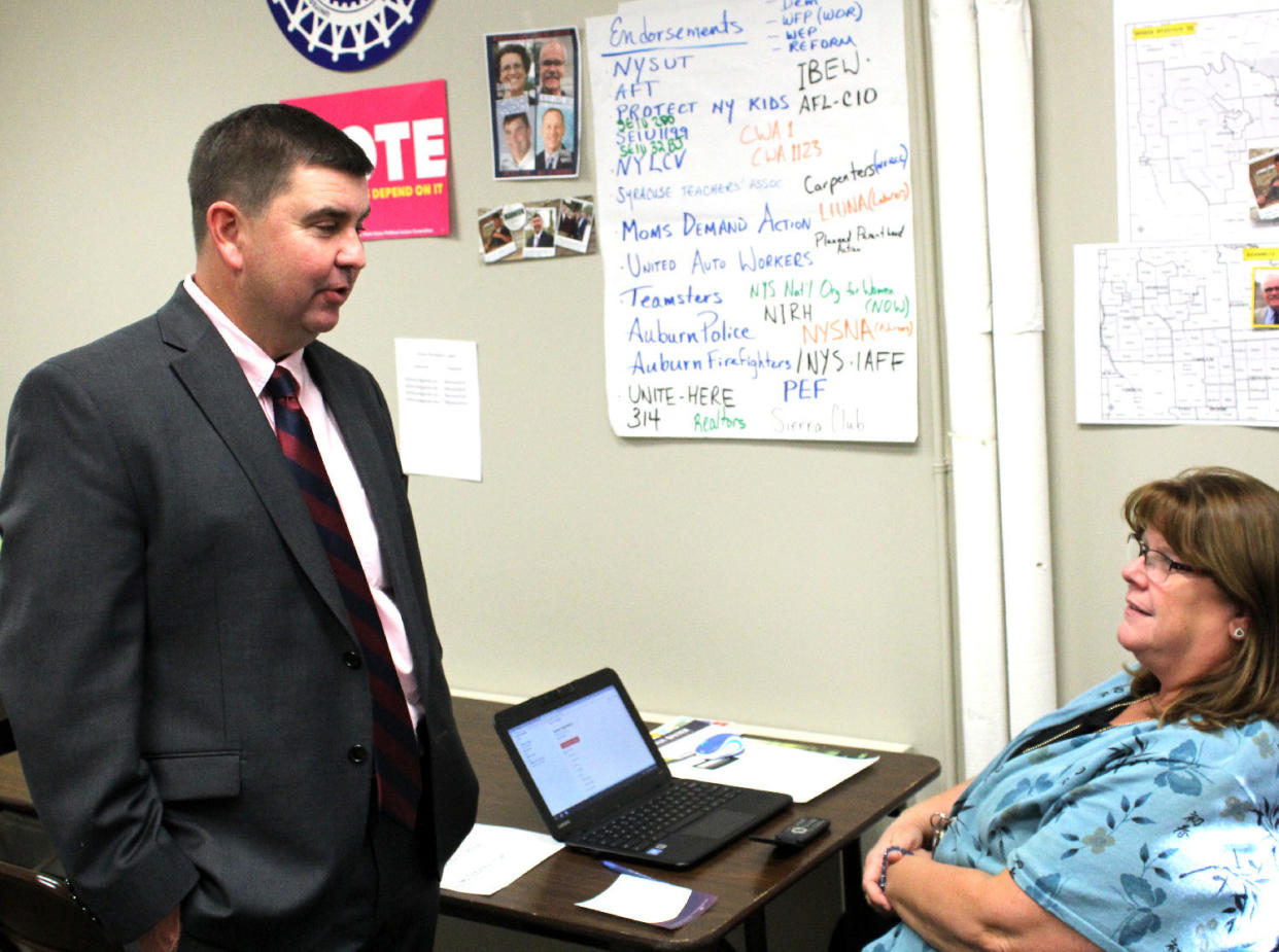 Mannion is one of the nearly 1,500 current and retired educators across the country who have tossed their hats into state-level races this year.