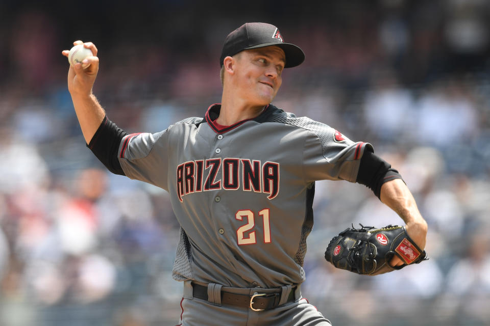 The Houston Astros landed Zack Greinke in a big, last-minute trade with the Arizona Diamondbacks. (Photo by Sarah Stier/Getty Images)