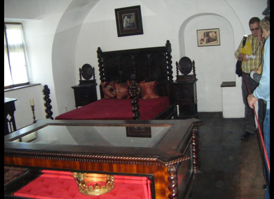 Bedroom in Dracula's Castle