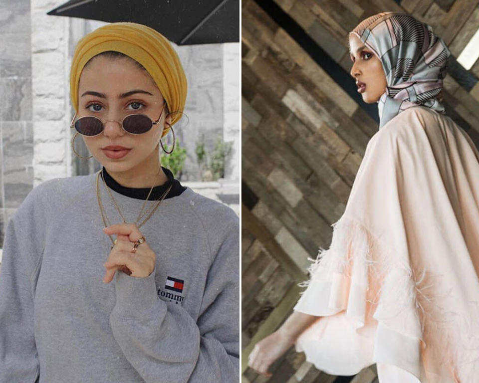 Modest Fashion steht für "bescheidene" Mode, die als intim erachtete Körperpartien bedeckt. (Bilder: Instagram veronacollection / Instagram themodist)