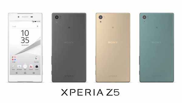 Sony Xperia Z5 動手玩，主打《融入生活》，0.03秒對焦相機、4K高解析螢幕