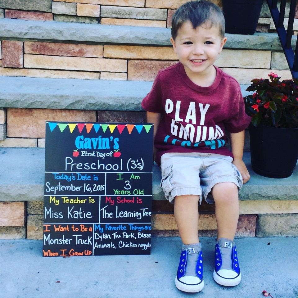 Back-to-School Chalkboard