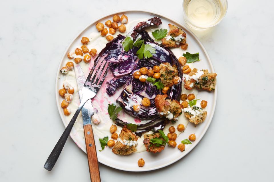 <h1 class="title">COOK 90 - Cabbage Steaks - HERO - V2</h1><cite class="credit">Photo by Joseph De Leo, Food Styling by Anna Stockwell</cite>