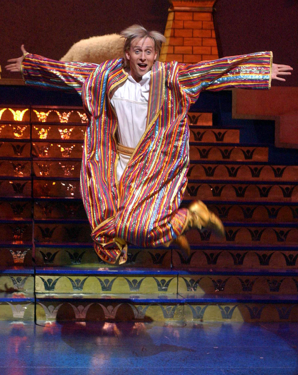 Watkins in ‘Joseph And The Amazing Technicolor Dreamcoat’