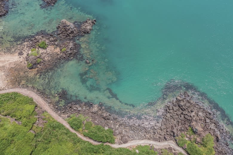 在蔚藍的極北點坐擁私人半島，享受自然尊寵270度的美麗海景。攝影/相 王基守