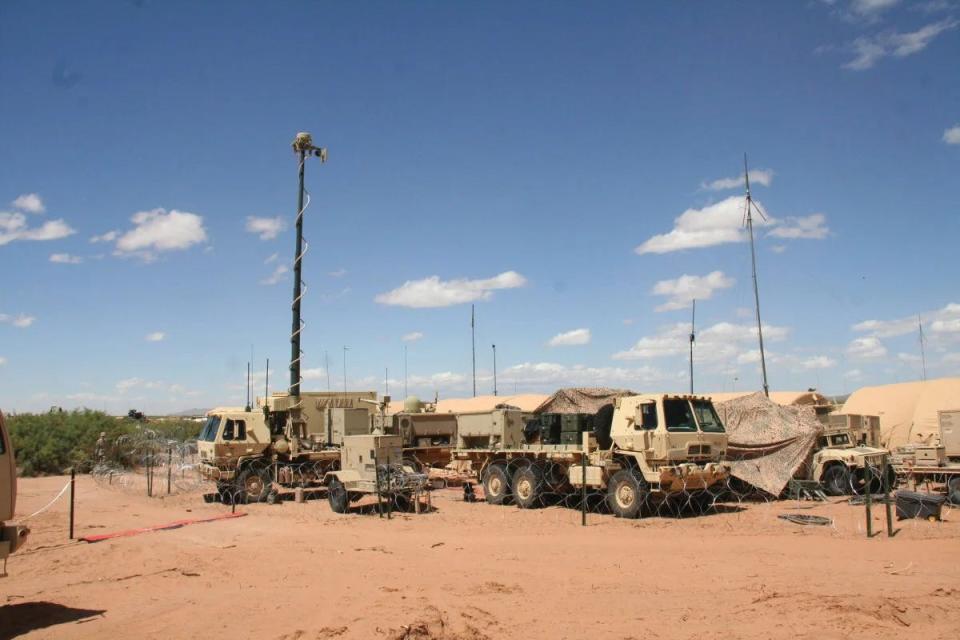 US Army command post