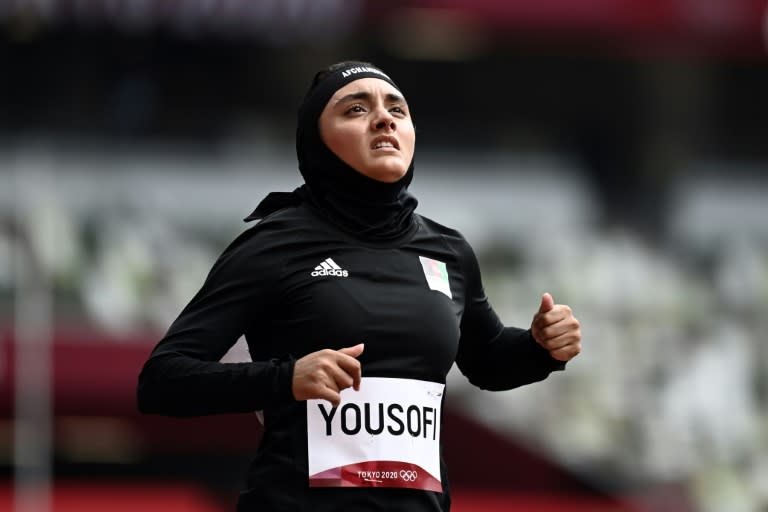 Afghanistan's Kimia Yousofi is heading to her third Olympics (Jewel SAMAD)