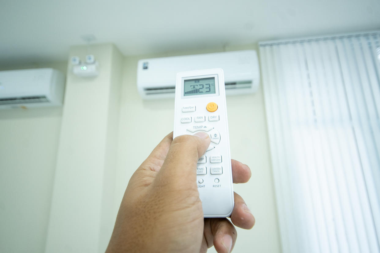 Adjust your aircon settings to save electricity. (Photo: Gettyimages)