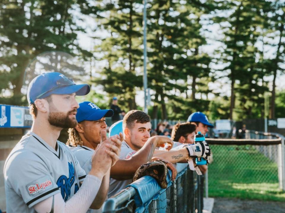 The Fredericton Royals returned to play this season, after a two-season hiatus from the New Brunswick senior men's baseball circuit. (Andrea Matheson from JCK Media & Design - image credit)