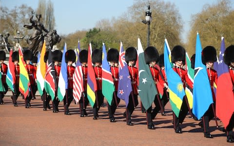 A Guard of Honour for CHOGM - Credit: Gareth Fuller /PA