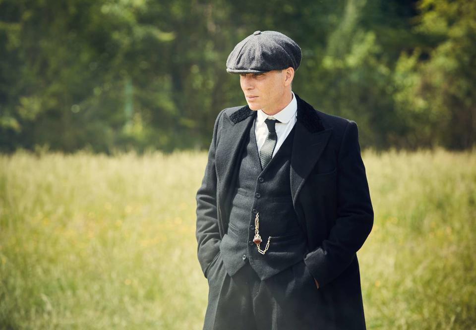 <p>Netflix</p> Cillian Murphy as Tommy Shelby in 