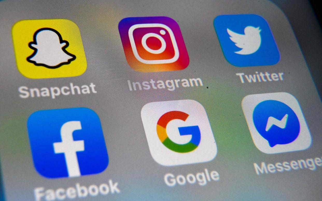 One study of 74 people aged 18 to 34 over a four-month period found there was an average 25 per cent increase in narcissistic traits connected to increased social media use - AFP