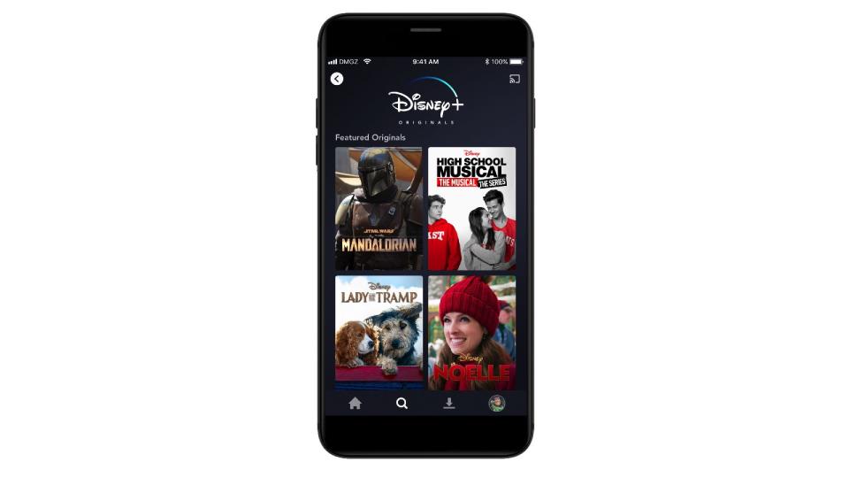 A first look at Disney's upcoming streaming service.