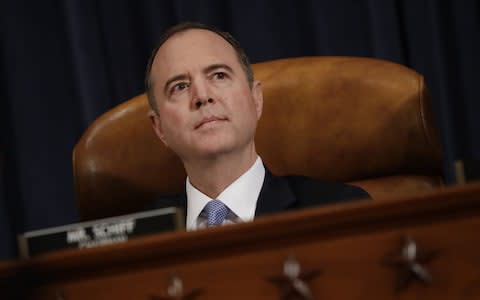 Adam Schiff will be the face of the Democrats' public case against Trump - Credit: Andrew Harrer/Bloomberg