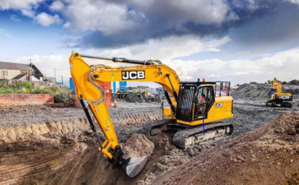 JCB reported a steep 44.5 per cent rise in pre-tax profit to £805.8m, despite wider struggles in the UK housebuilding market.