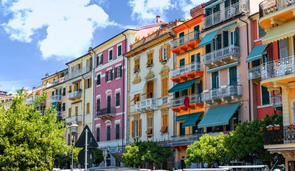 Pretty pastel hues on buildings in Lerici (Getty Images/iStockphoto)