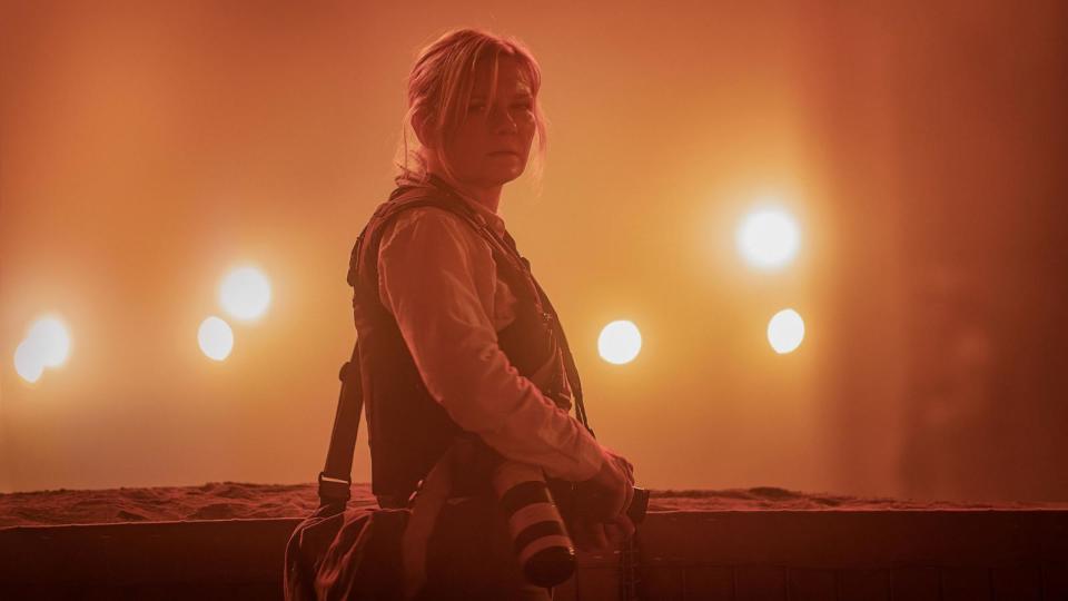 PHOTO: Kirsten Dunst is seen in a still from the upcoming A24 film, 'Civil War.' (A24)