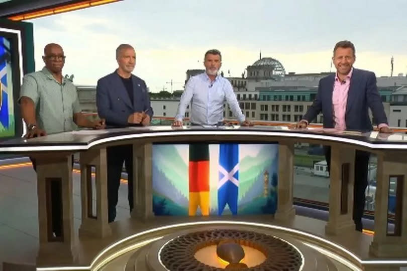 The opening Euro 2024 game between Germany and Scotland was shown on ITV