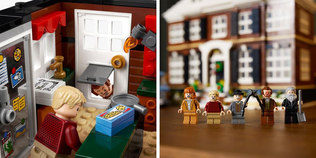 lego home alone christmas movie set