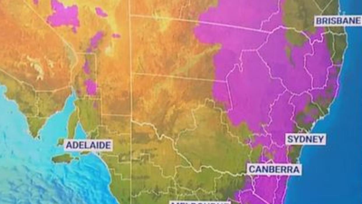 Assignment Freelance Picture Sky News Weather meteorologist Bradlyn Oakes says there's plenty of
 frost on the way. Picture: Supplied/Sky News Weather