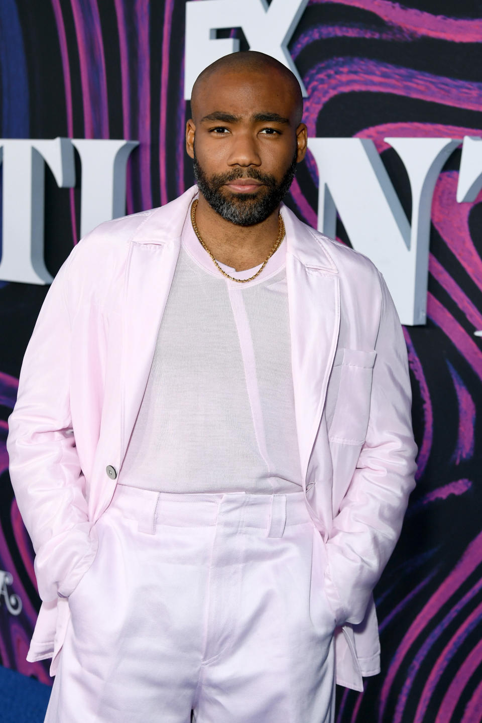 Donald Glover on the red carpet