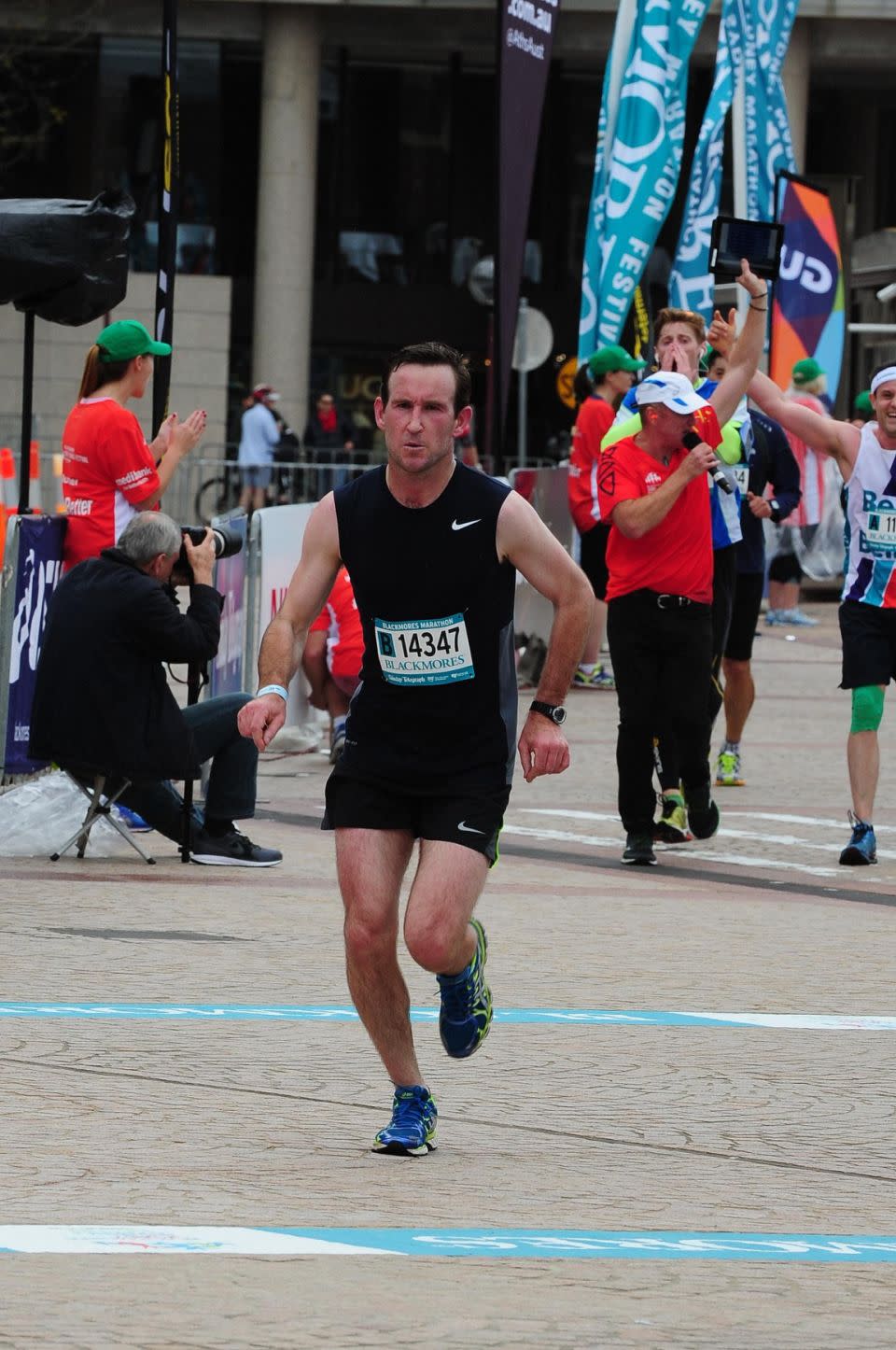 Charles will be running the NY Marathon for Black Dog Institute. Photo: Supplied