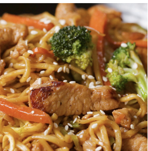 Chicken Teriyaki Chow Mein