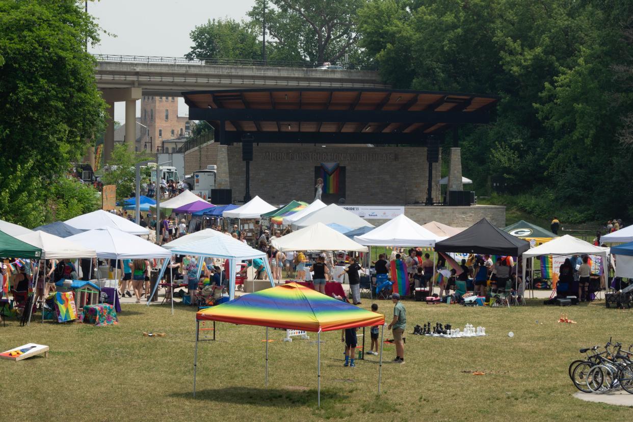 Jones Park in Appleton serves as the site of Appleton Pride in 2023. Organizers of the LGBTQIA2S+ festival, now called Fox Valley Pride, are questioning whether to stage the event in Neenah.