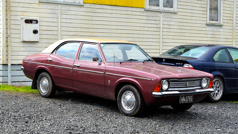 1975 Ford Cortina MK III.