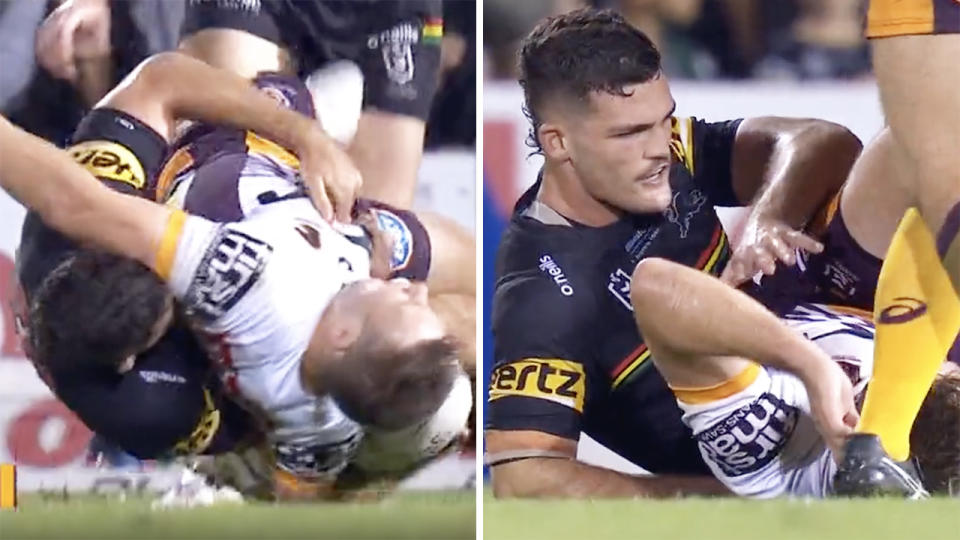 Nathan Cleary will not be suspended for his tackle on Billy Walters.