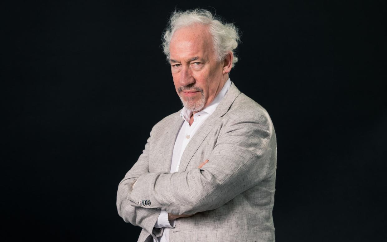 English actor, musician, writer, and theatre director Simon Callow celebrity interview - Getty