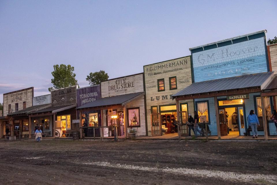 Terror Town may look like an innocent Old West town with shops and restaurants, but evil lurks in the woods.