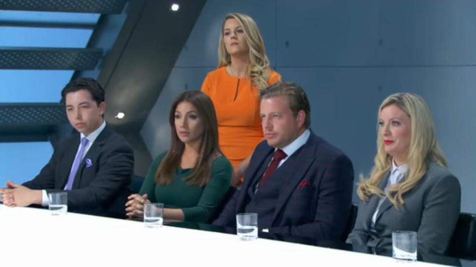 'The Apprentice' fans couldn't believe their eyes when they spotted a seemingly lifeless man lying on the floor of the boardroom during the BBC show's most recent episode. 