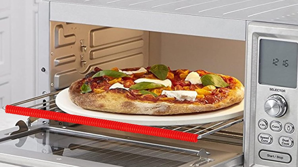 You can use these oven rack shields in your toaster oven or air fryer, too. (Amazon)