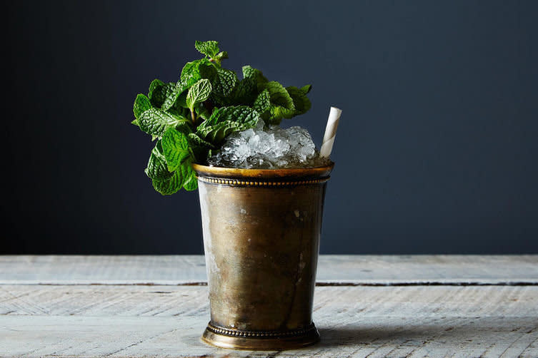 <strong>Get the <a href="http://food52.com/recipes/27858-mint-julep" target="_blank">Classic Mint Julep recipe</a> from Erik Lombardo via Food52</strong>