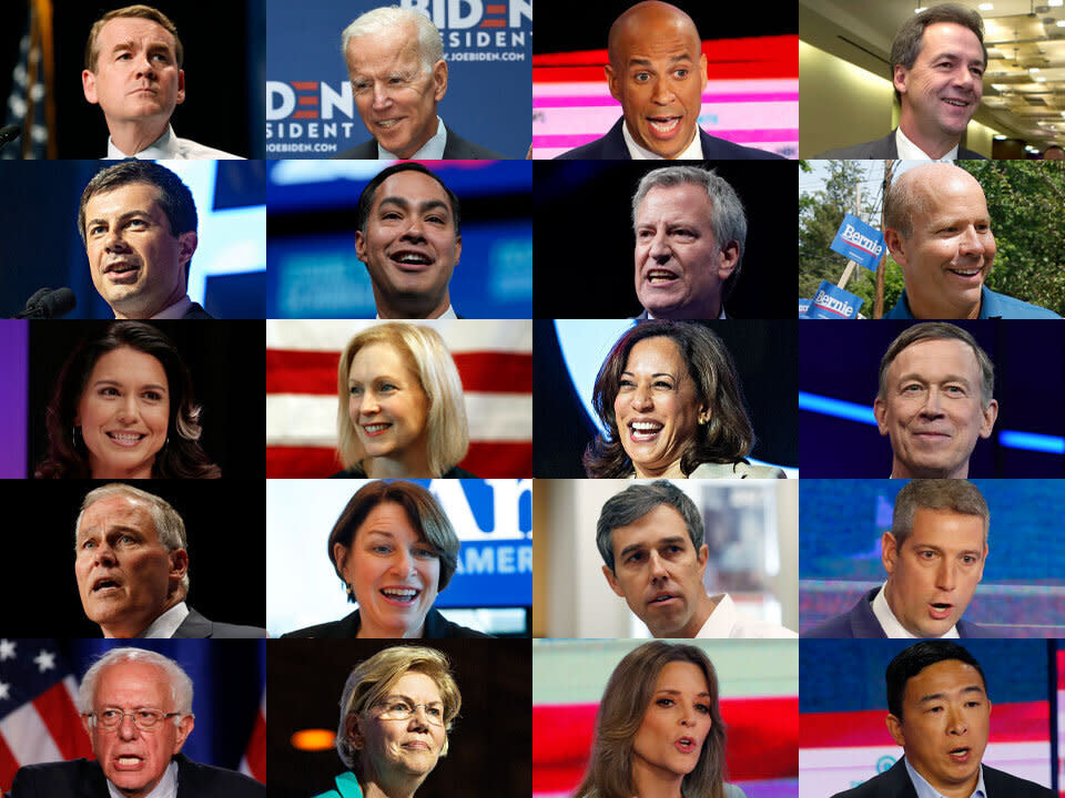 Twenty candidates will hit the debate stage in Detroit later this month. (Photo: CELESTE LAVIN/HUFFPOST)