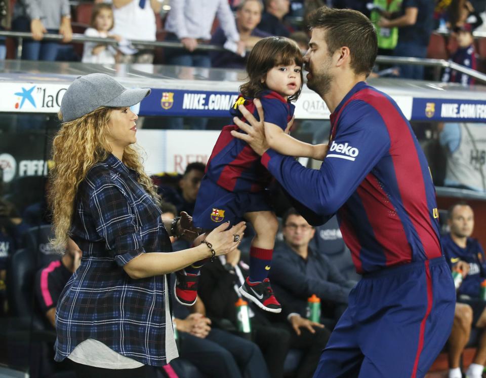 Shakira y Gerard Piqué