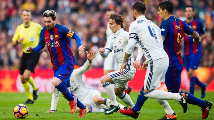 El Clásico Real Madrid-Barcelona centra el interés dl fútbol europeo (Foto: Goal.com)