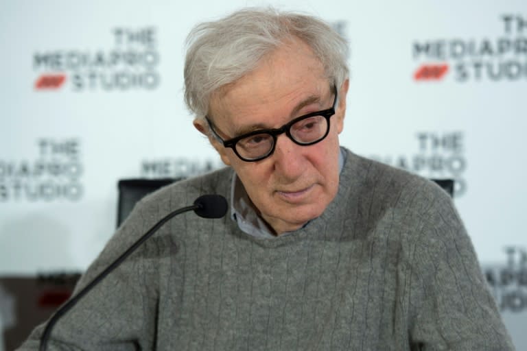 El cineasta Woody Allen durante una conferencia de prensa en San Sebastián (España) donde rodó una de sus últimas películas, el 9 de julio de 2019 (ANDER GILLENEA)