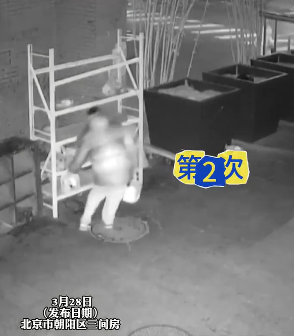 <strong>商女因偷竊餐點被逮捕。（圖／翻攝微博@法治進行時）</strong>