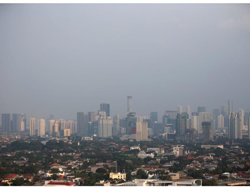 Pollution coronavirus Jakarta