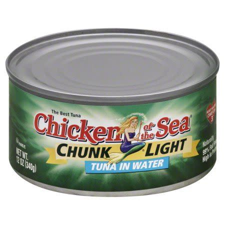 9) Chunk Light Tuna in Water