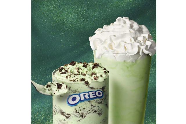 You're in Luck, the Shamrock Shake and Oreo Shamrock McFlurry Are