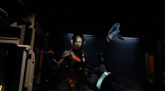 Jack and Olivia are aboard a mysterious ship in Lone Echo II.