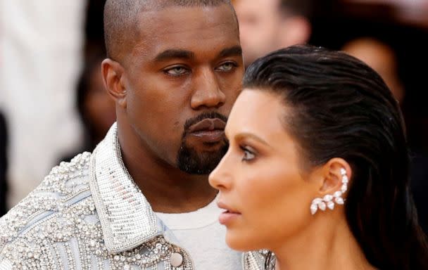 In this file photo, Kim Kardashian and musician Ye, her former husband then known as Kanye West, arrive at the Metropolitan Museum of Art Costume Institute Gala (Met Gala) in the Manhattan borough of New York, May 2, 2016. (Lucas Jackson/Reuters)