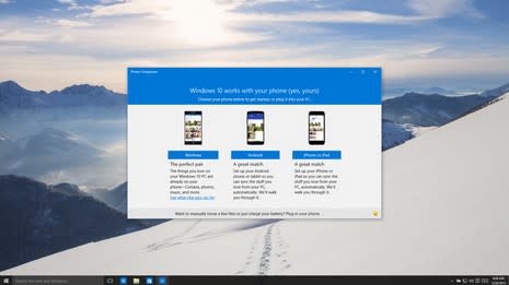 官方確認，Cortana 智能助理會登陸iOS 和Android 平台，Win10 還會內置這兩個平台的手機管理應用