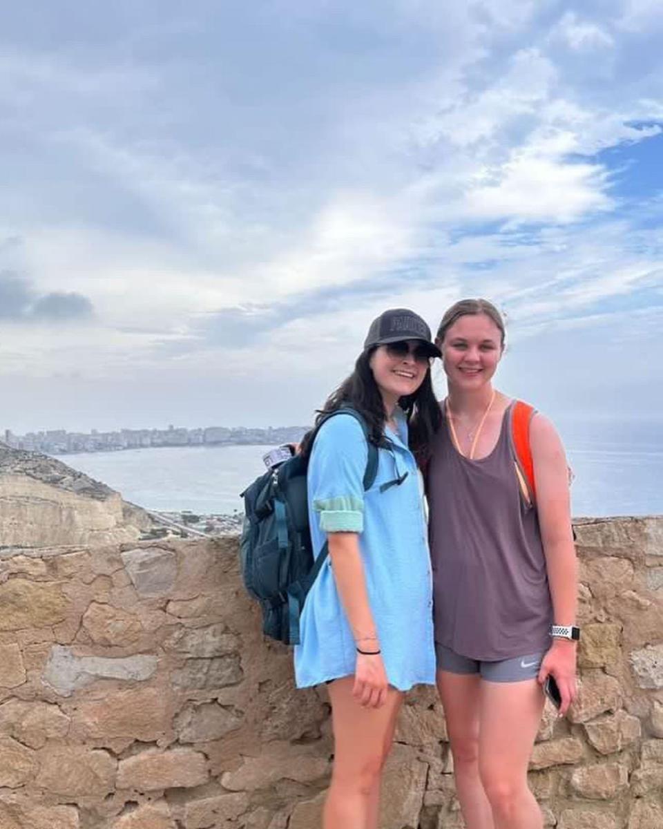 LCU graduates, Kristin Bruton and Ja’nay Settles, spent two weeks in Spain earlier this summer helping rescued horses, donkeys, and ponies and learning about equine veterinary medicine while working hands-on at the rescue center.