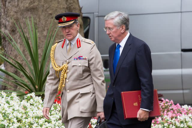 Sir Nicholas Houghton and Sir Michael Fallon