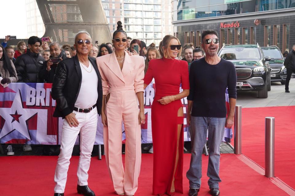 The judges at this year’s Britain’s Got Talent (PA Wire)